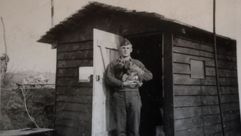 Fotografías recuperadas por Alberto Boo del paso de las tropas alemanas e italianas por Soria