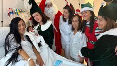 As&iacute; fue la visita de Pap&aacute; Noel al CHUO