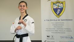 Entrevista a la taekuondista Carla Sesar y a su entrenador Pablo Carou