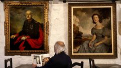Cuadros a la venta y documentaci&oacute;n sobre &Aacute;lvarez de Sotomayor que conserva Faustino Fern&aacute;ndez Veiga