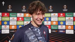 <span lang="gl">Fer L&oacute;pez: &laquo;O sabor &eacute; agridoce polo empate, pero o importante &eacute; que pasamos&raquo;</span>