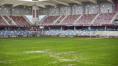 ESTADO DEL C&Eacute;SPED EN EL ESTADIO PASAR&Oacute;N A 48H DEL PARTIDO ENTRE PONTEVEDRA CF - REAL MADRID CASTILLA