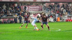 Derbi entre Pontevedra y Lugo disputado en Pasar&oacute;n
