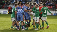 El derbi entre el Ourense CF y el Racing Club Ferrol, en im&aacute;genes