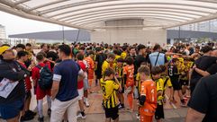 El Torneo de penaltis de la Vigo Cup, en im&aacute;genes