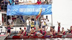 La regata de la Liga A de Trai&ntilde;eiras disputada en Cesantes, en im&aacute;genes