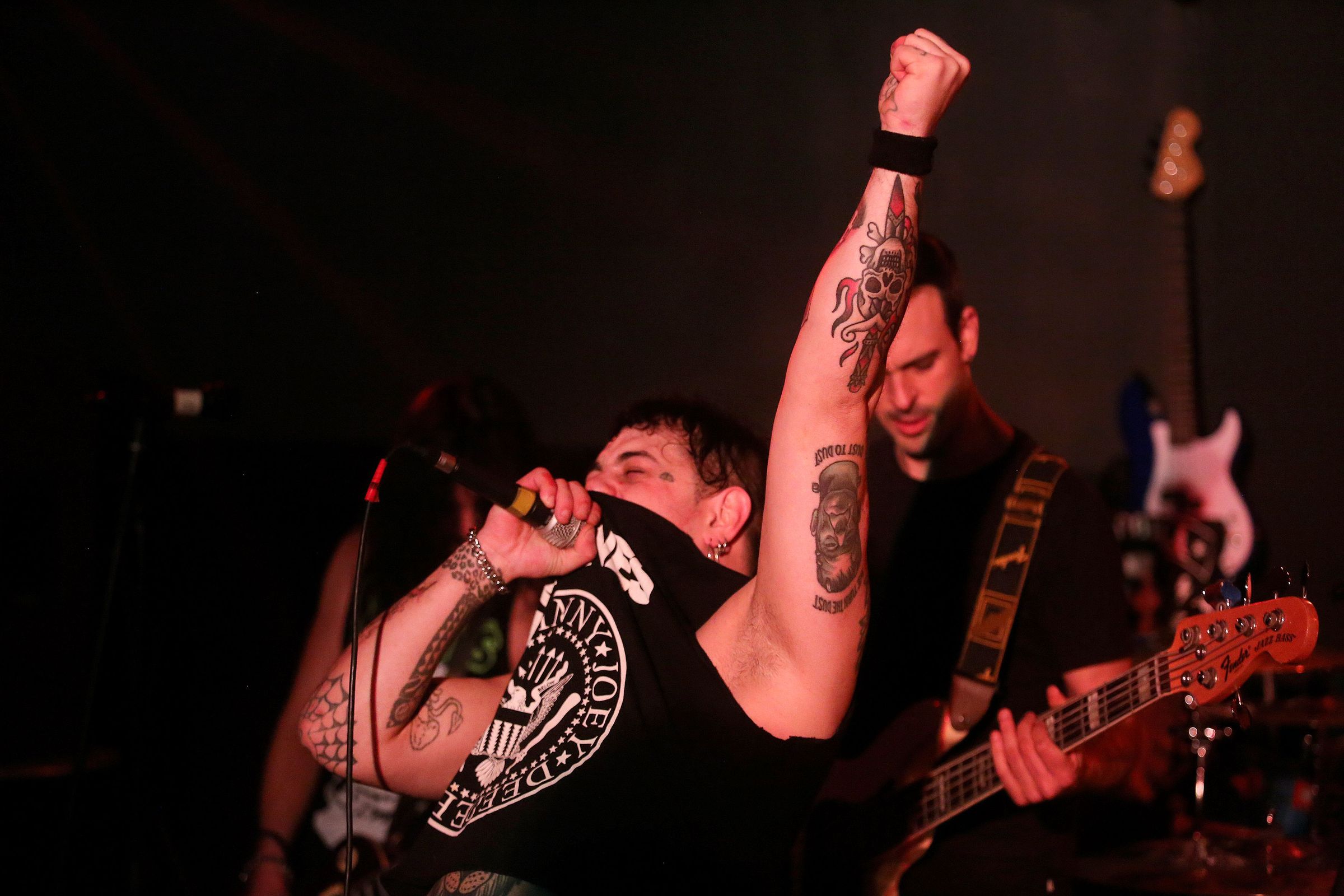 Concerto de The Eskarallas na sala Cream de Vilagarca. 07/02/2025