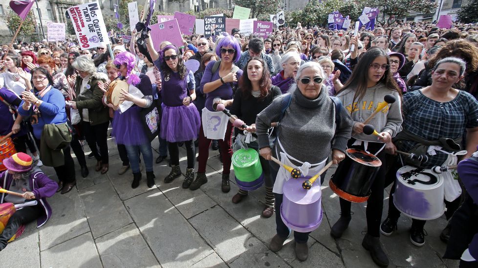 Concentración del 8M. Día de la Mujer