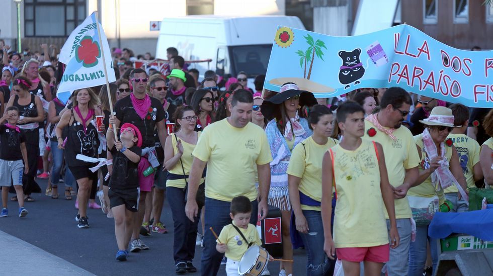 Desfile de peñas da Festa da Dorna 2016