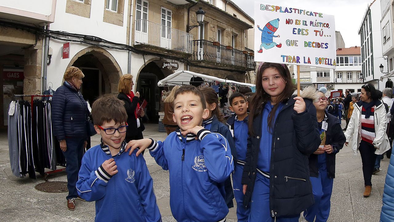 Voz Natura final del colegio Jaime Balmes, entrega de brotes de hortalizas de su huerto escolar 2020