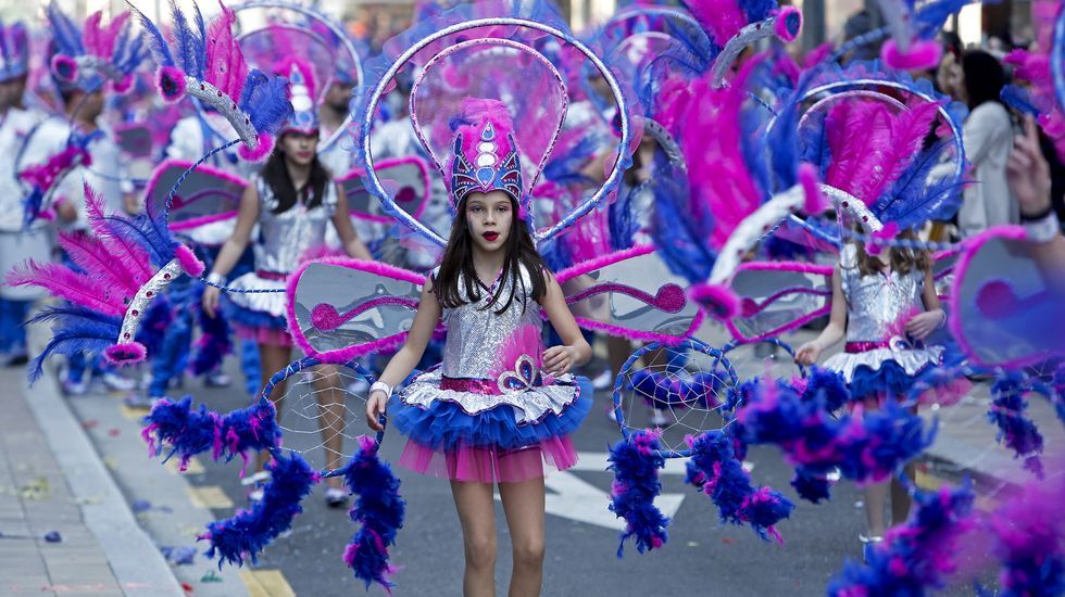 Desfile de Carnaval en Pontevedra