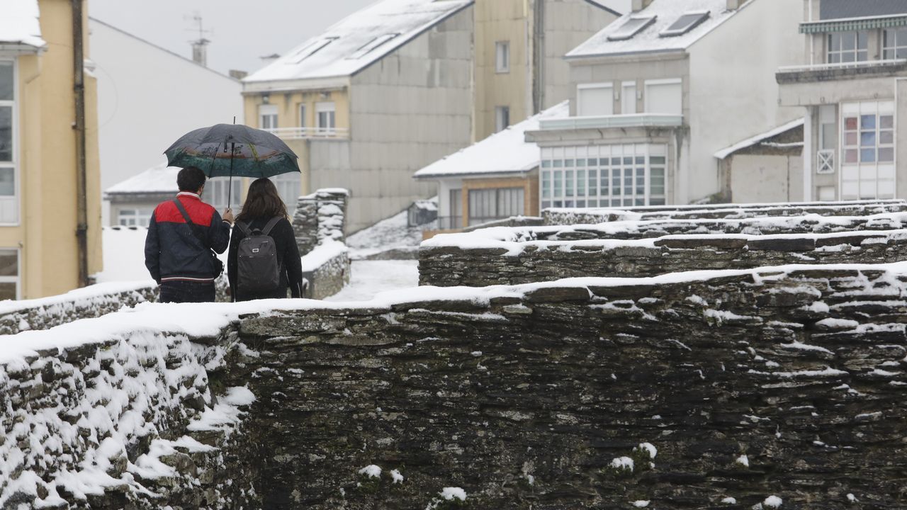 Nieve en Lugo
