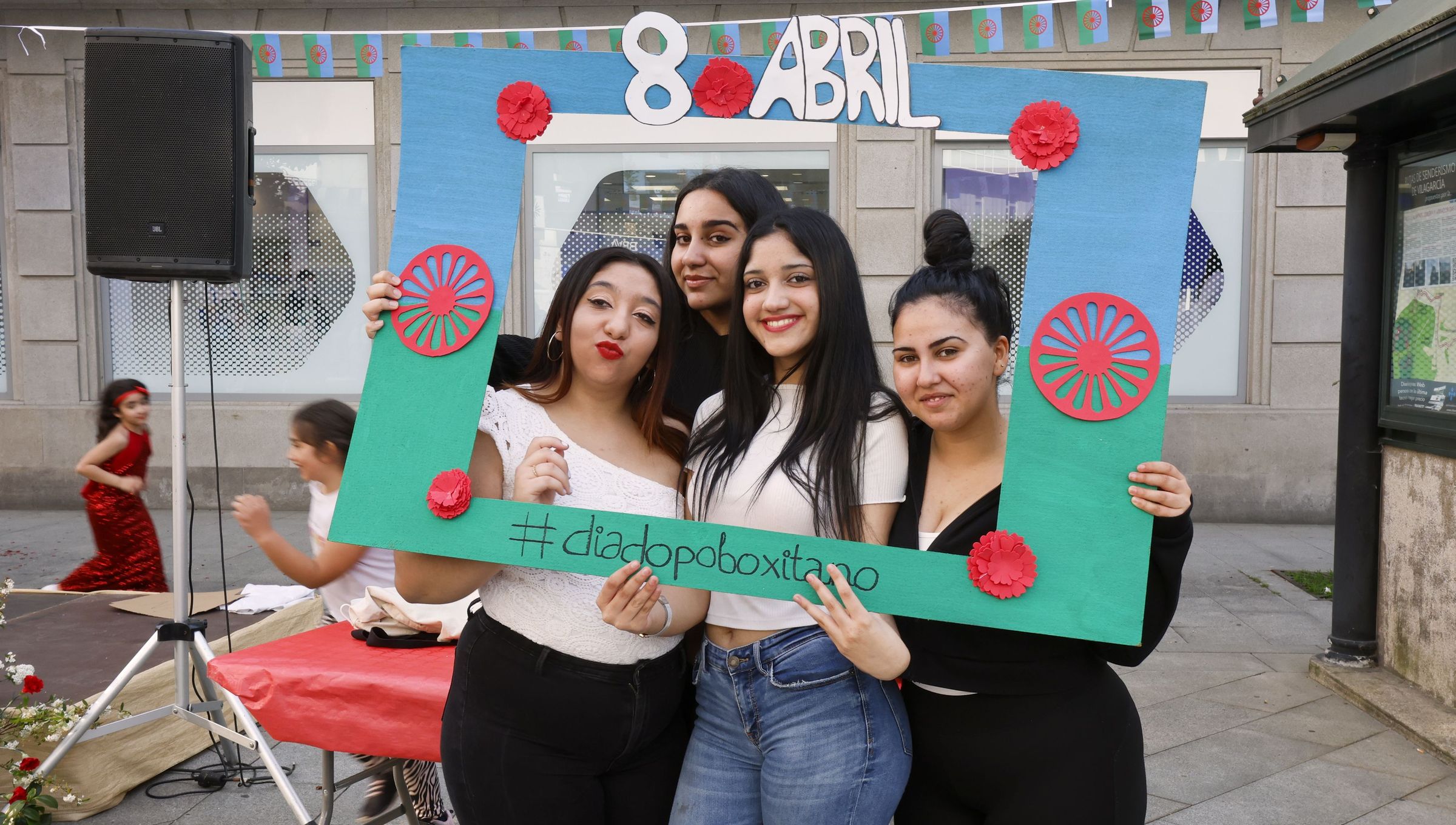 Celebracin do da do pobo xitano en Vilagarca. 07/04/2025