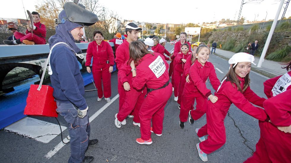 Desfile de Carnaval en Pontevedra