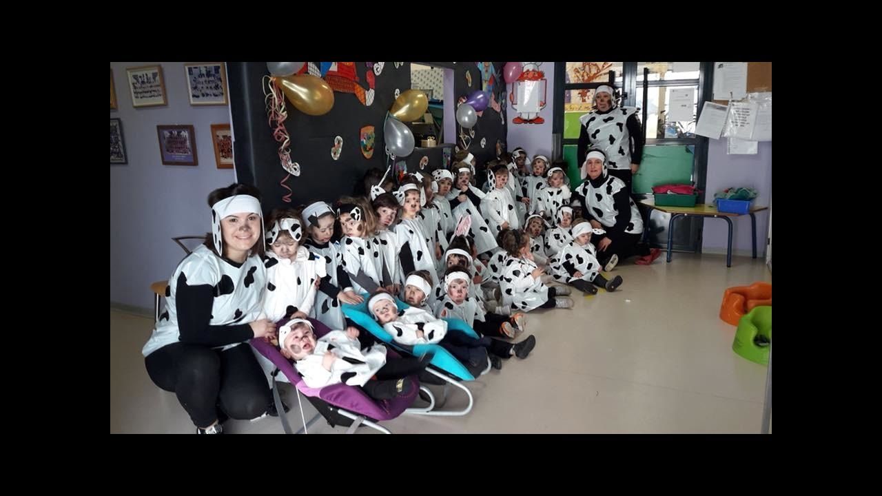 Entroido en Melide