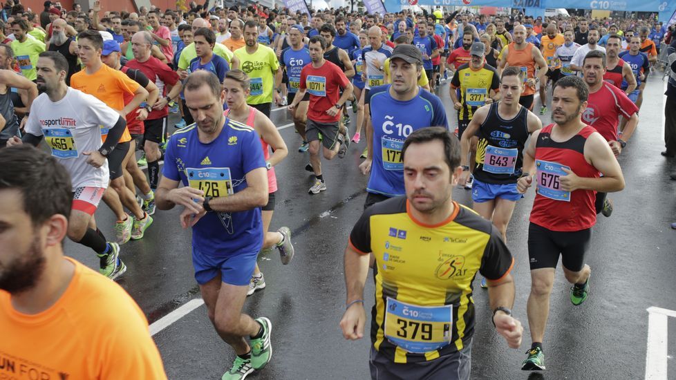 Carrera Coruña 10. 11 de octubre del 2015