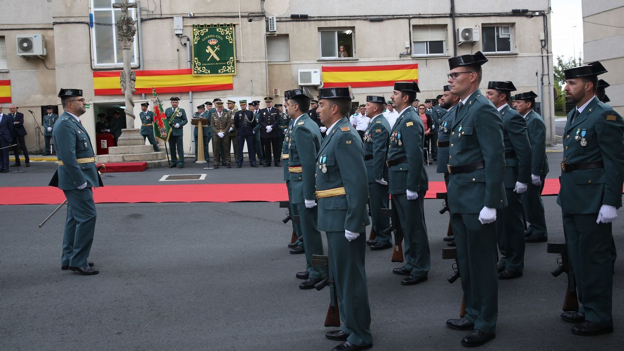 ACTO INSTITUCIONAL CASTRENSE DEL DÍA DEL PILAR EN OURENSE.La Guardia Civil celebró el día de su patrona en Ourense