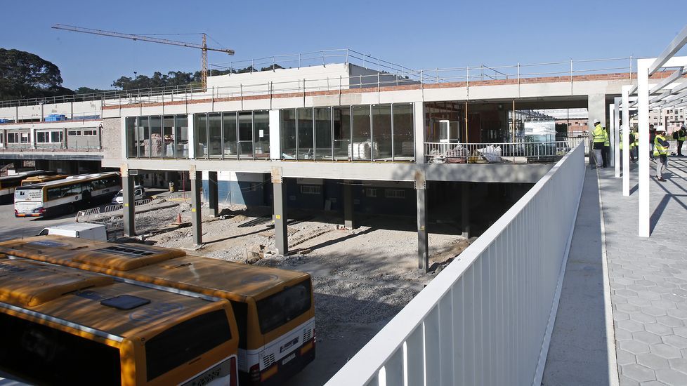 Obras de la estación intermodal