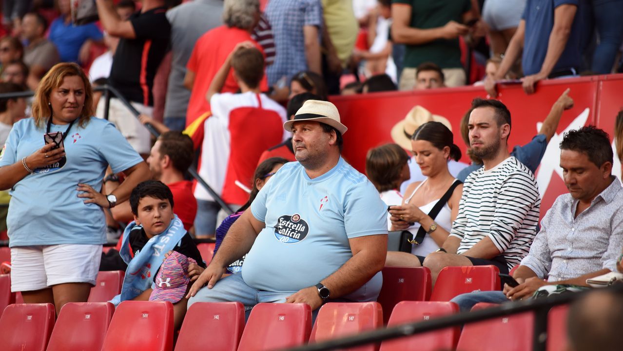 Sevilla-Celta en el Sánchez Pizjuán el 30 de agosto del 2019, tercer jornada (1/19)