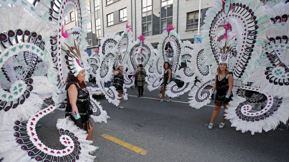 Desfile de Carnaval en Pontevedra