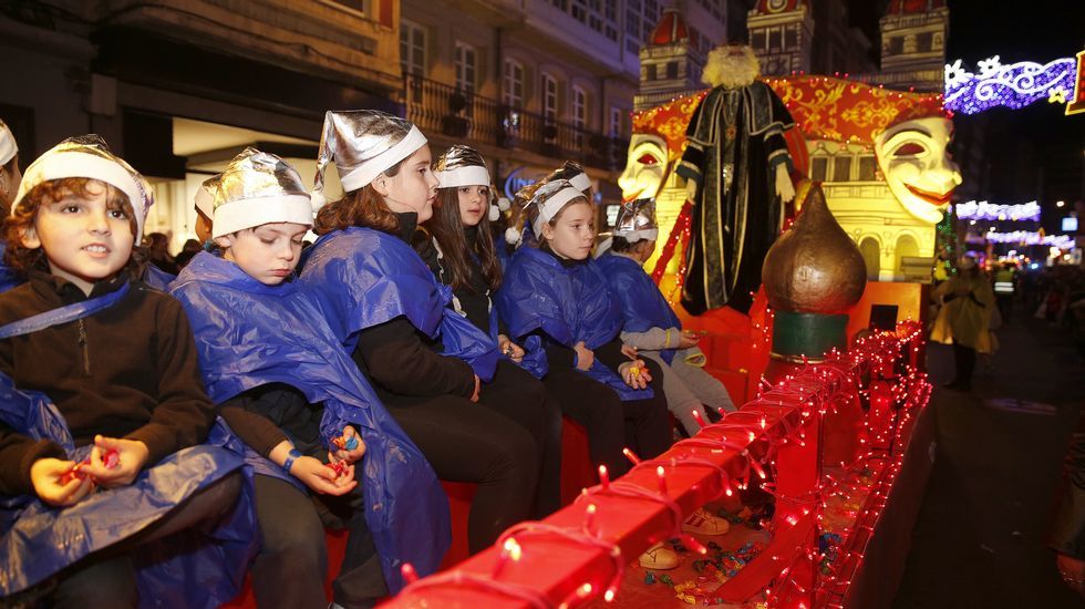 Cabalgata de los Reyes Magos en A Coruña