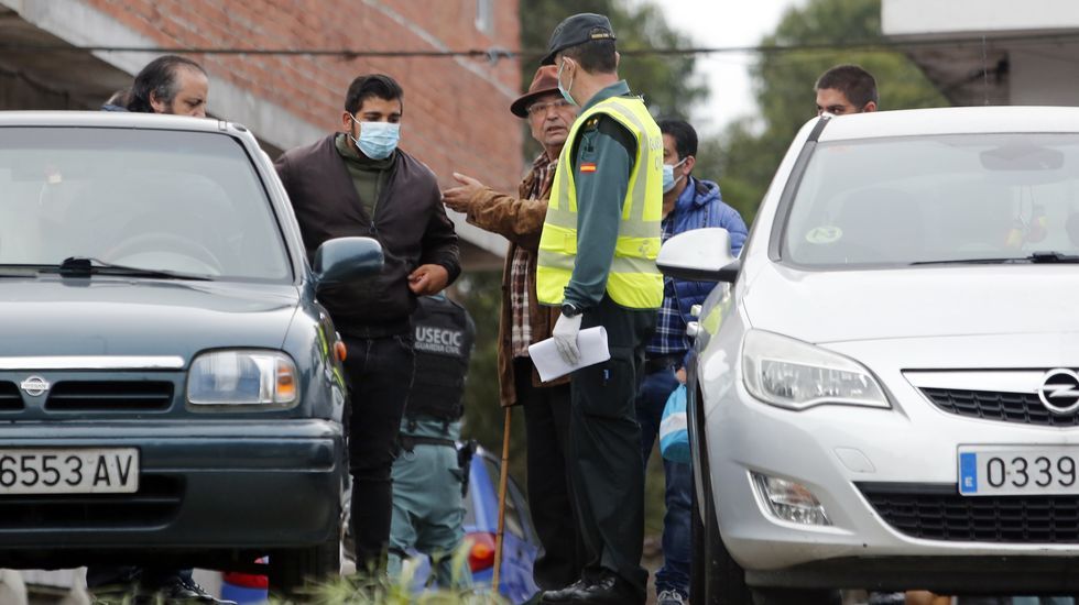 Detenciones en O Vao de Arriba
