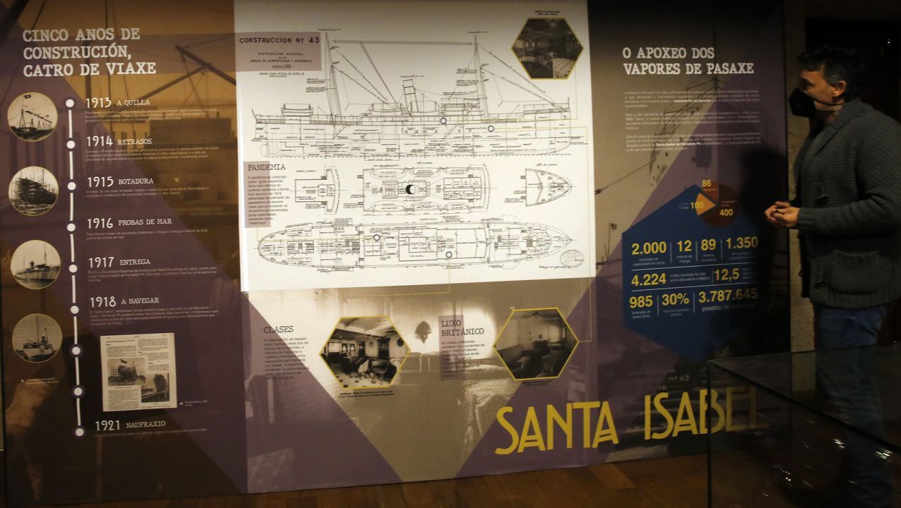 Exposición naufragio Santa Isabel 2021