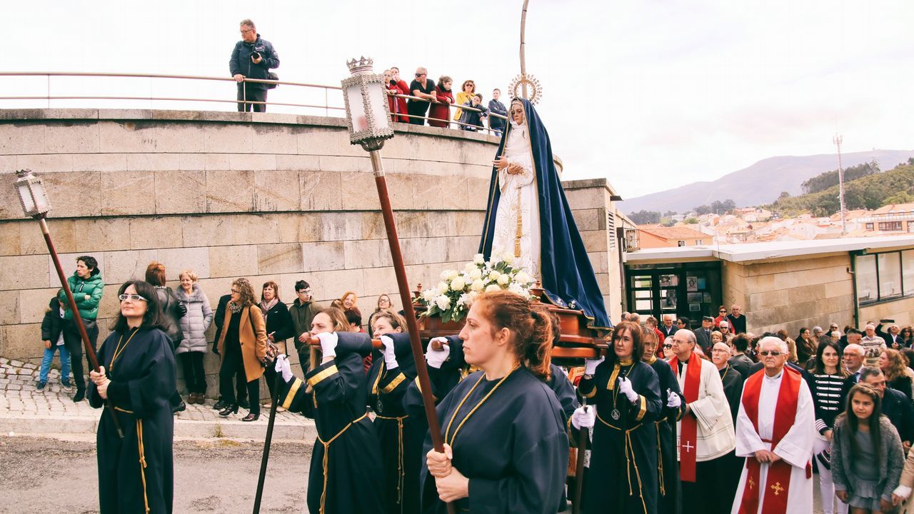 Viernes Santo en la comarca del Barbanza 2019