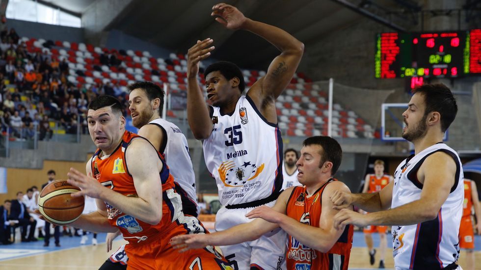 Basquet Coruña- Melilla. Cuarto partido de los play off por el ascenso a la ACB