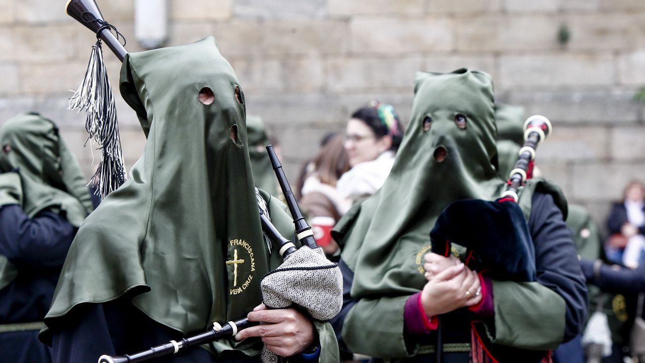Procesión del Santo Encuentro en Santiago