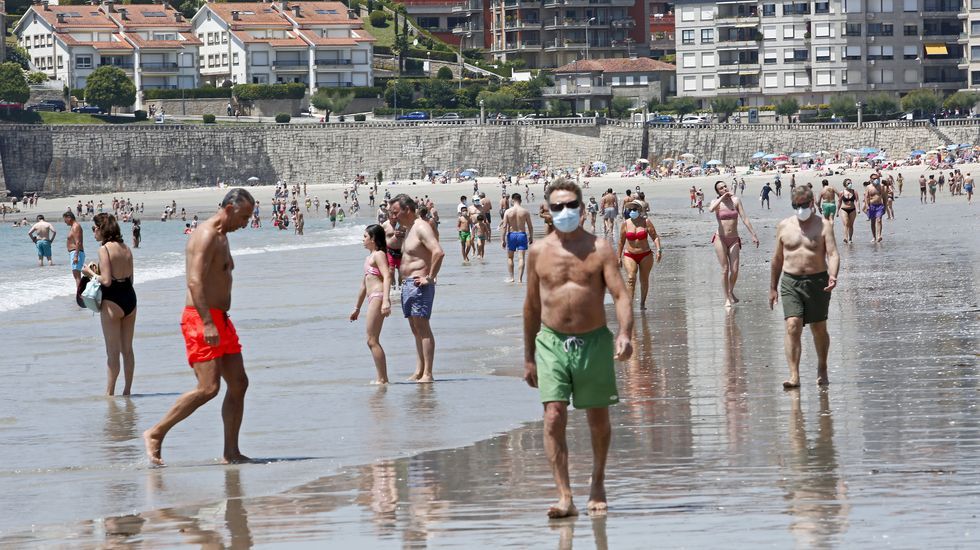 Sanxenxo. Playa de Silgar