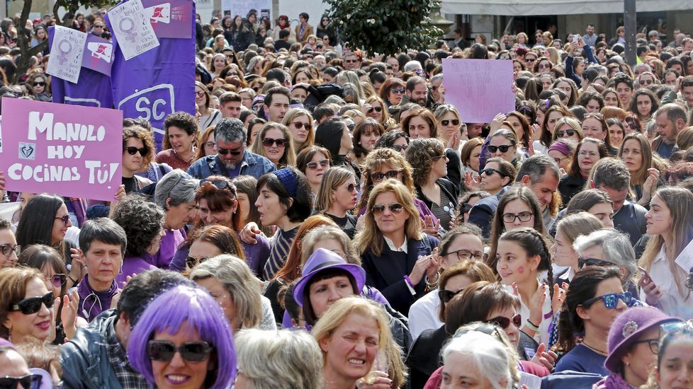 Condentración del 8M. Día de la Mujer