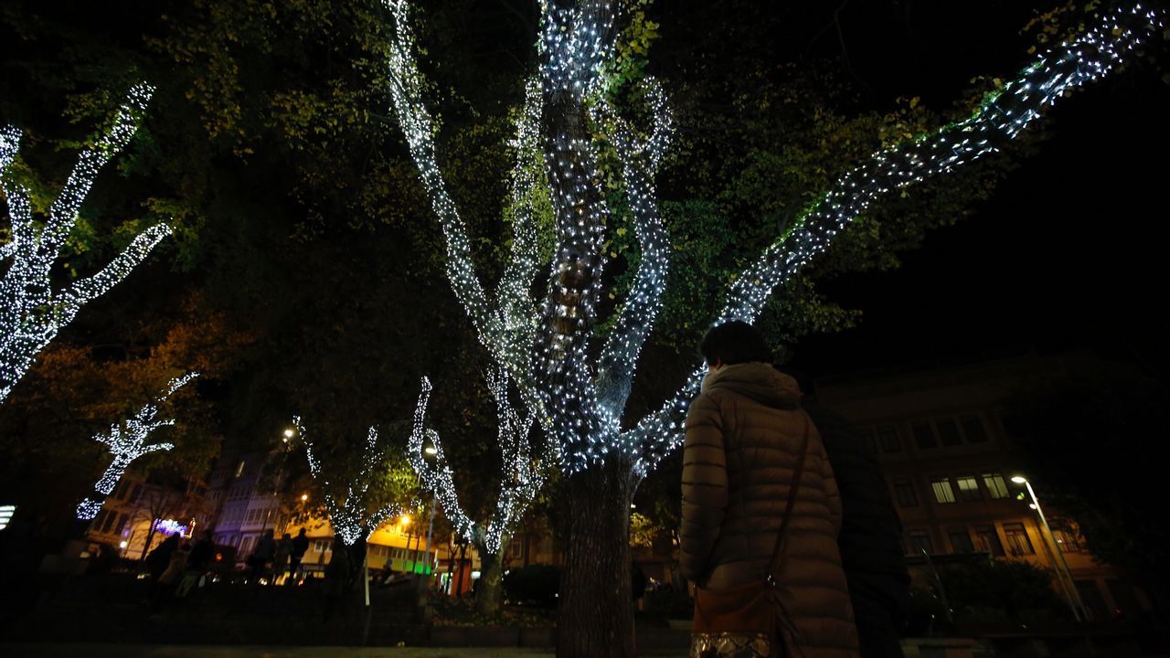 .Alumbrado navideño encendido en A Coruña