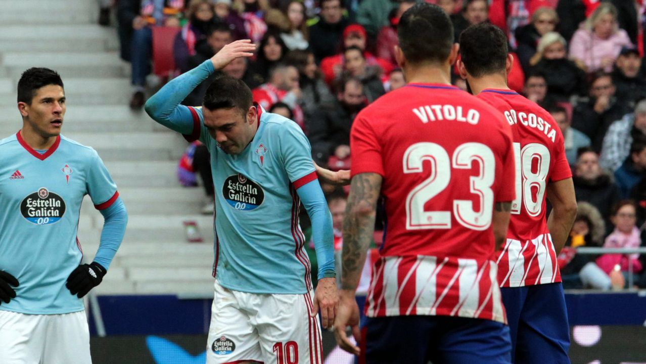 272 - Atlético-Celta (3-0) de Primera el 11 de marzo del 2018