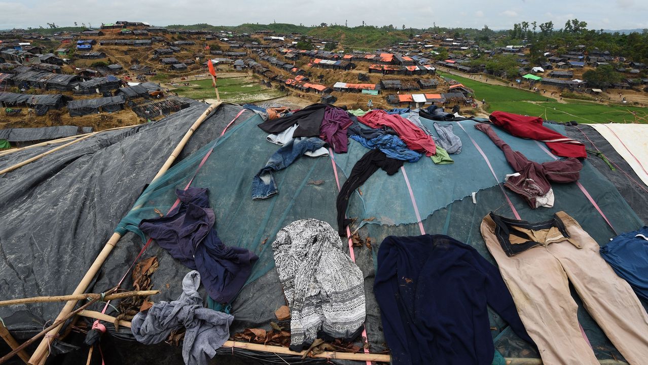Campo de refugiados en Bangladés