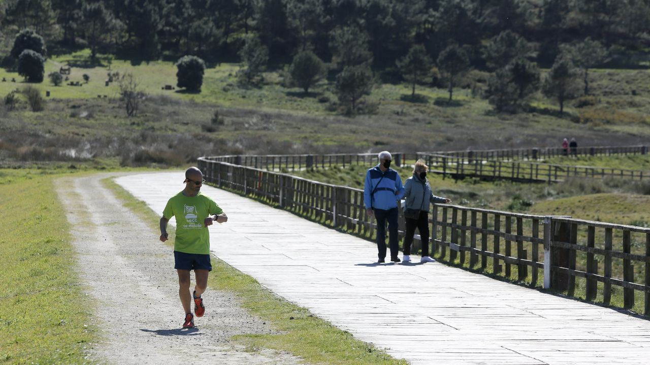 Algunas quejas sobre el paseo es lo resbaladizo que se pone cuando llueve