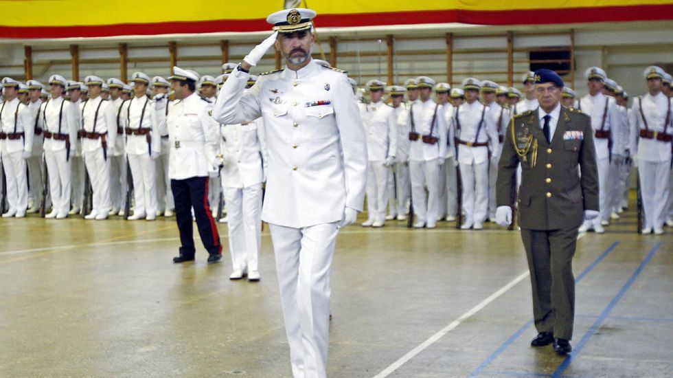 Felipe VI en Marín