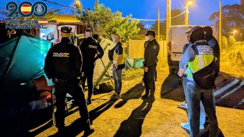 Policías detienen a atracadores de nonagenario en Coruxo, en Vigo
