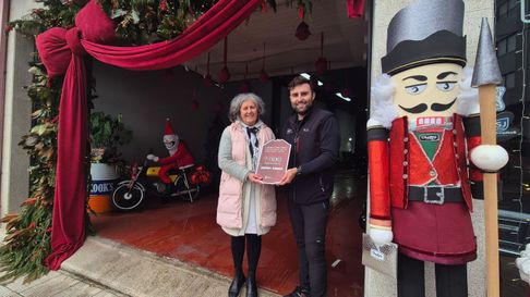 Premiados este a&ntilde;o en el concurso de decoraci&oacute;n navide&ntilde;a de locales comerciales y hosteleros en A Pobra