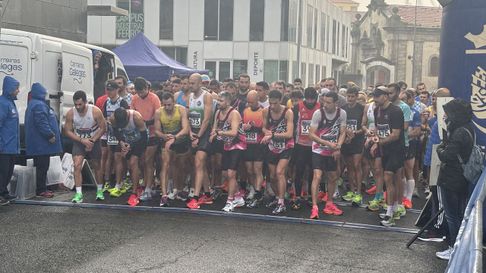 Salida de la carrera popular de San Xiao