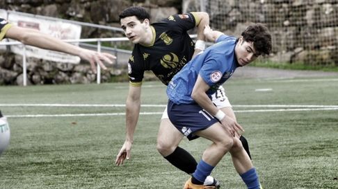 Gol de Xoel Trasancos, Trasi, no derbi lucense de Terceira RFEF entre o Racing Vilalb&eacute;s e o Viveiro