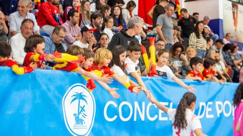 Partido internacional Sub19 disputado en Poio entre Espa&ntilde;a y Portugal