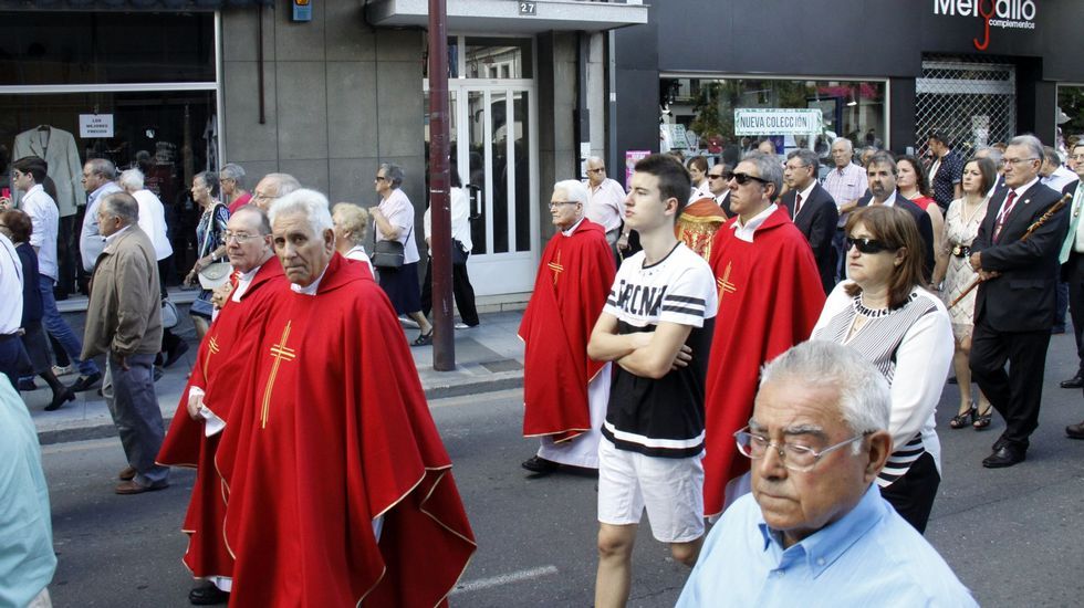 Cristo.O Barco de Valdeorras celebra el día grande de las Festas do Cristo