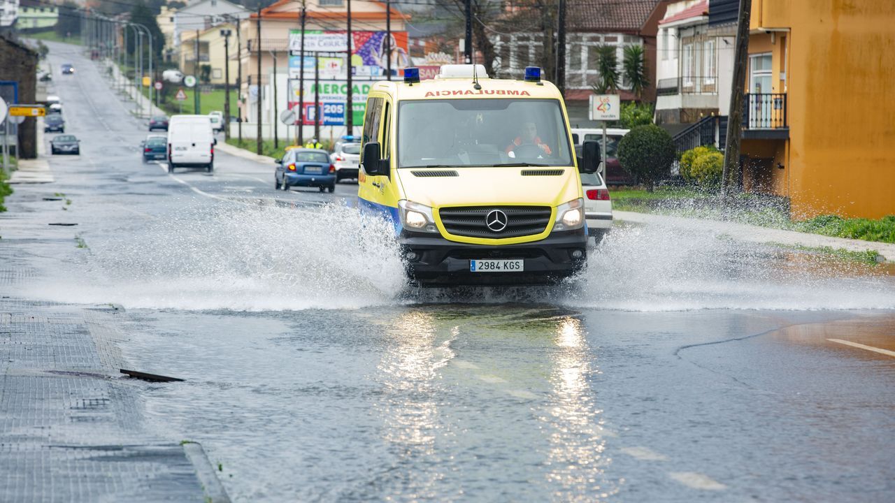Inundaciones en Vimianzo