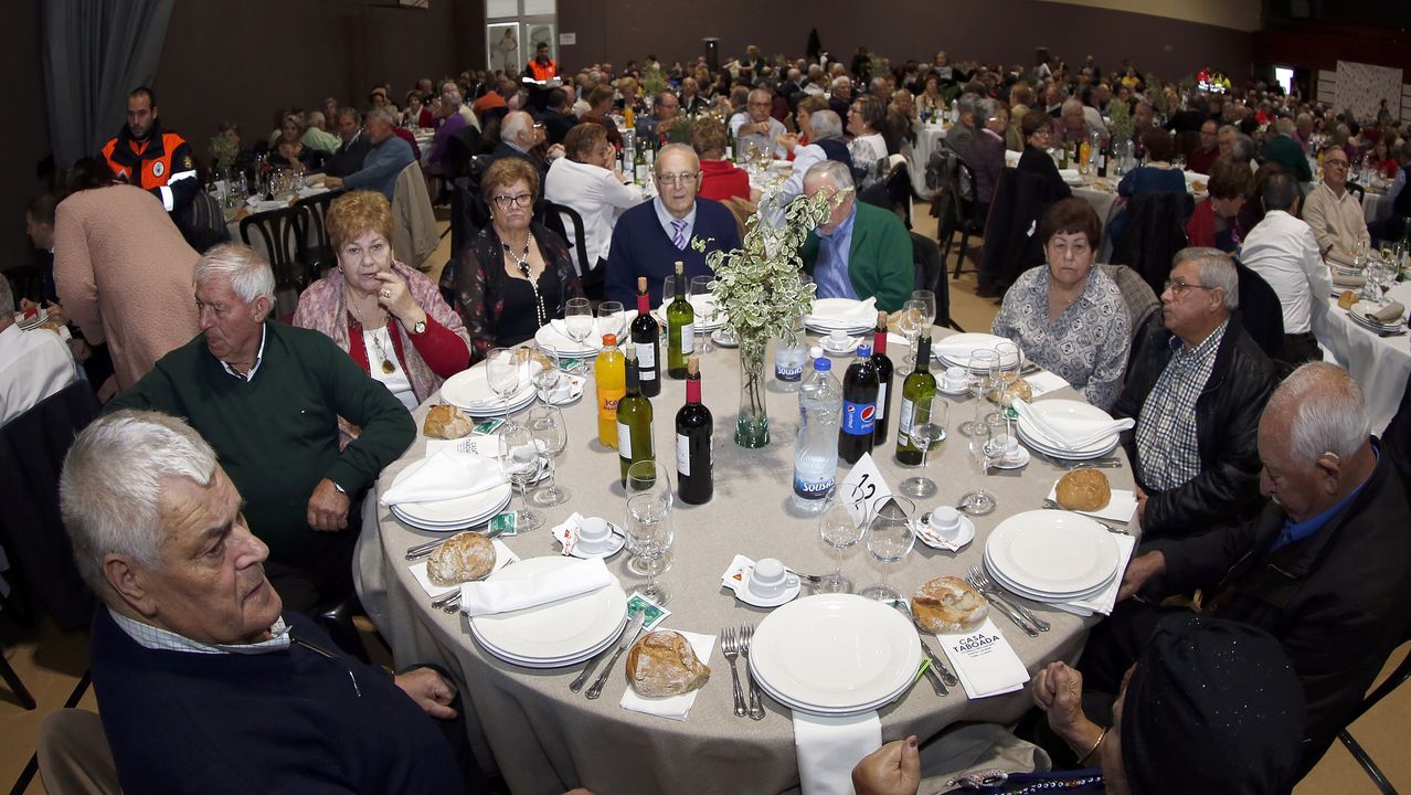 Comida de los mayores en la Fieiteira 2019
