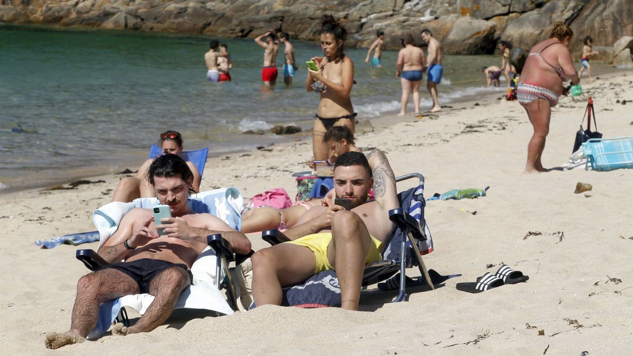 Playa de Area da Secada en A Illa