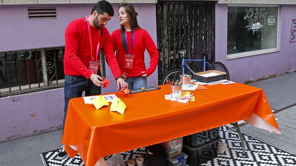 A Pé de Rúa en Virxe do Camiño