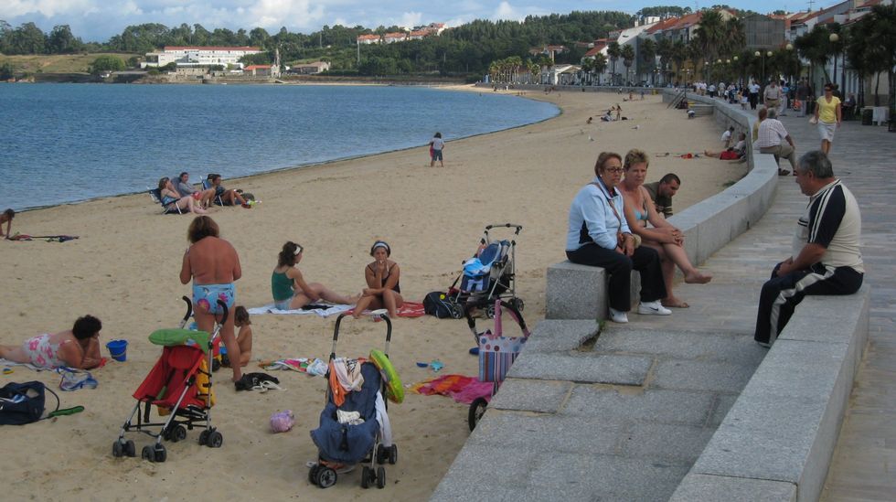Pobra. Playa Illa de Laxe