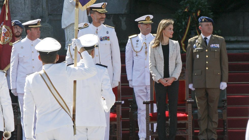 Felipe VI en Marín