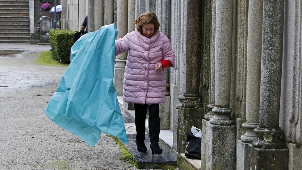 Día de Difuntos en el cementerio de San Mauro